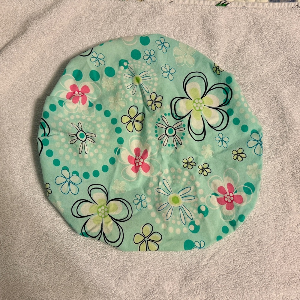 Floral Patterned scrub Caps